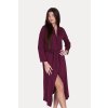 Luisa Moretti Dámský bambusový župan CHANTAL. (Barva Bordó, Velikost S)