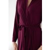 Luisa Moretti Dámský bambusový župan CHANTAL. (Barva Bordó, Velikost S)