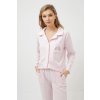Luisa Moretti Dámské bambusové pyžamo CARLA (Velikost L, Barva Růžová)