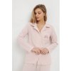 Luisa Moretti Dámské bambusové pyžamo CARLA (Velikost L, Barva Růžová)