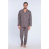 GUASCH Pánské pyžamo ESTEBAN (Velikost L, Barva Šedá)