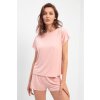 Luisa Moretti Dámské bambusové pyžamo MIRANDA (Velikost XL, Barva Růžová)