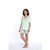 GUASCH Dámské pyžamo ALMA (Velikost S, Barva Mentolová)