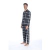 GUASCH Pánské pyžamo SAMUEL (Velikost 4XL, Barva Tmavě šedá)