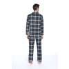 GUASCH Pánské pyžamo SAMUEL (Velikost 4XL, Barva Tmavě šedá)