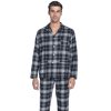 GUASCH Pánské pyžamo SAMUEL (Velikost 4XL, Barva Tmavě šedá)