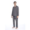 GUASCH Pánské pyžamo FRANCESCO (Velikost XXL, Barva Šedá)