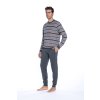 GUASCH Pánské pyžamo GERARDO (Velikost XXL, Barva Šedá)
