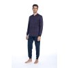 GUASCH Pánské pyžamo ALFONSO (Velikost XXL, Barva Tmavě modrá)