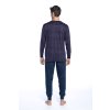 GUASCH Pánské pyžamo ALFONSO (Velikost XXL, Barva Tmavě modrá)