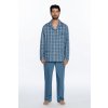 GUASCH Pánské pyžamo STEFAN (Velikost XL, Barva Modrá)