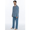 GUASCH Pánské pyžamo STEFAN (Velikost XL, Barva Modrá)