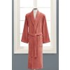 Soft Cotton Pánský a dámský župan MICRO COTTON v dárkovém balení + papučky (Velikost S, Barva Terakota)