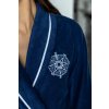 Soft Cotton Dárkové balení županu, ručníku a osušky MARINE LADY (Velikost L, Barva Tmavě modrá)