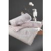 Soft Cotton Osuška DESTAN s krajkou 85x150cm (Barva Fialová / Lila)