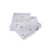 Soft Cotton Dárkové balení ručníků a osušek MICRO LOVE (Barva Bílá / červené srdíčka, Velikost S)