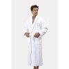 Soft Cotton Pánský župan SEHZADE (Barva Bílá / stříbrná výšivka, Velikost S)