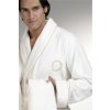 Soft Cotton Pánský župan SEHZADE (Barva Bílá / stříbrná výšivka, Velikost S)
