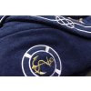 Soft Cotton Luxusní pánský župan s ručníkem a pupučemi MARINE MAN v dárkovém balení (Velikost S, Barva Tmavě modrá)