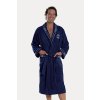 Soft Cotton Luxusní pánský župan s ručníkem a pupučemi MARINE MAN v dárkovém balení (Barva Bílá, Velikost S)
