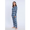 GUASCH Dámské pyžamo SARA (Velikost XXL, Barva Modrá)