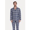 GUASCH Pánské pyžamo PAULO (Velikost L, Barva Tmavě modrá)
