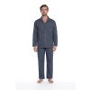 GUASCH Pánské pyžamo ANSELM (Velikost L, Barva Tmavě modrá)