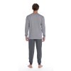 GUASCH Pánské pyžamo OLIVER (Velikost 3XL, Barva Šedá)
