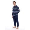 GUASCH Pánské pyžamo CRISTIANO (Velikost L, Barva Tmavě modrá)