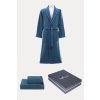 Soft Cotton Dárkové balení županu, ručníku a osušky LORD (Velikost L, Barva Modrá)