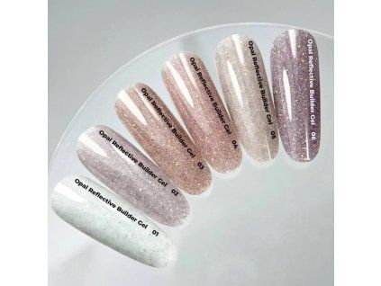NAILSOFTHEDAY Opal Reflective builder gél 02, 15 g