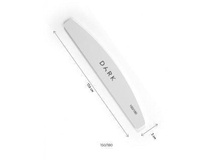 DARK Professional Half-Moon Nail Files 150/180