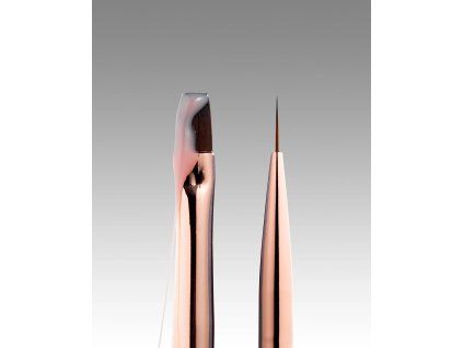 Štětec oboustranný Dark (liner 11 mm + Čtvercový 9 mm)