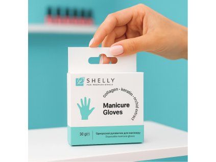 Disposable manicure gloves Shelly 30 g