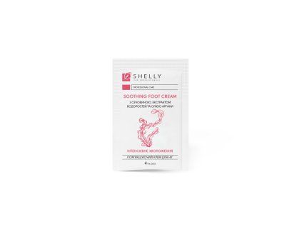 Softening foot cream with urea, algae extract and argan olej Shelly 4 ml