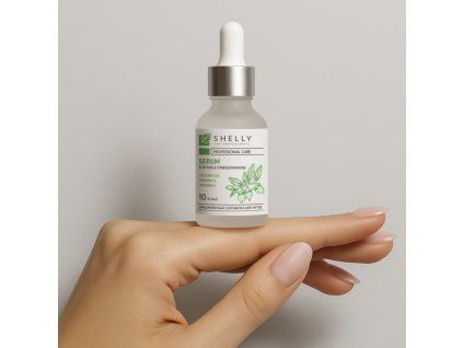 Serum for nails strengthening with jojoba olej and vitamins A E Shelly 10 ml