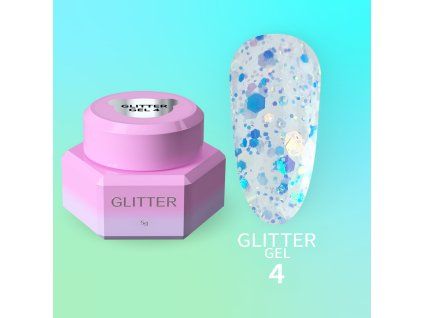 YOUARECUTE Glitter Gél nr4 5ml