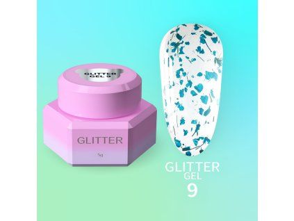 YOUARECUTE Glitter Gel nr9 5ml