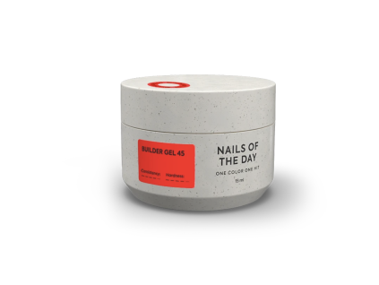 NAILSOFTHEDAY Builder gél 45, 15 ml