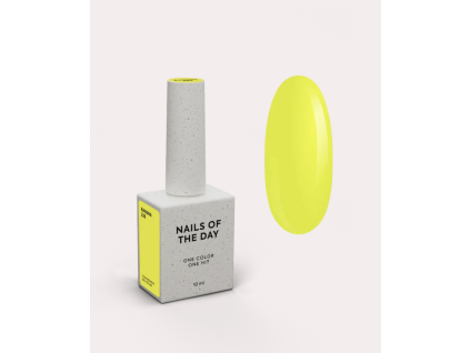 NAILSOFTHEDAY gél lak Banana-228