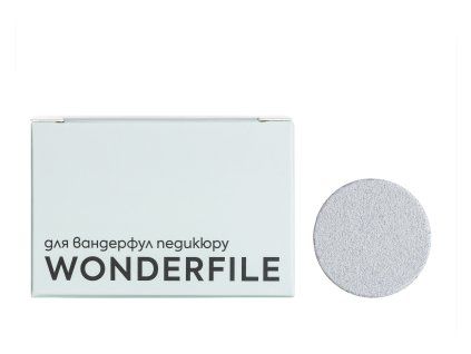 Wonderfile Thin files - Tenké pilníky pro pedikérsky disk 20 mm 50ks 150grit
