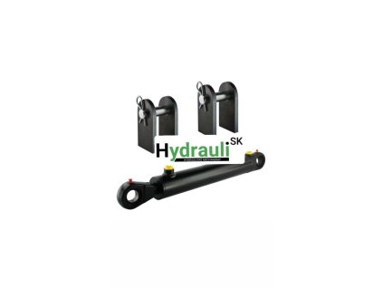 Hydraulický valec CJ2F-63/36x630 so sadou uchytení