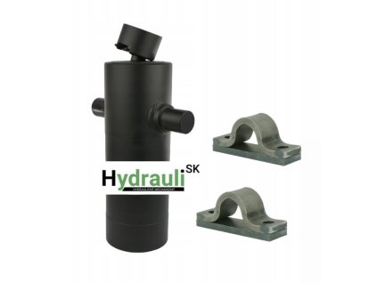 Teleskopický hydraulický valec 105/5x1200 zdvih: 1200 mm - bez kolísky - s úchytmi