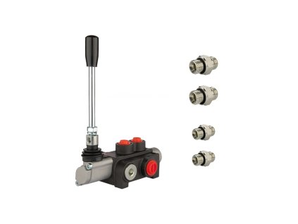 1-sekčný hydraulický rozvádzač 10 l/min P40 s prípojkami 16/14 Hydrolider