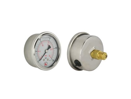 Manometer 63 mm 0-100 bar zadné pripojenie - mrazuvzdorné