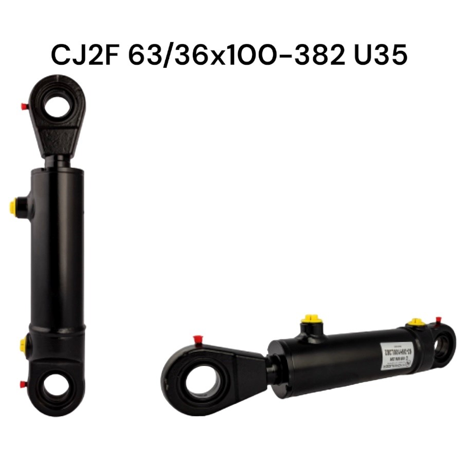 Hydraulický valec CJ2F-63/36x100 U35 Ø piestnej tyče d:: 36, Vnút.Ø valca D:: 63, Zdvih-Výsuv: 100