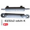Hydraulický valec HM1.2 63/32x500-K