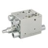 Ventil pre rotačný pluh s dvoma hydraulickými valcami VRAP 80/100, závity: 3/8"
