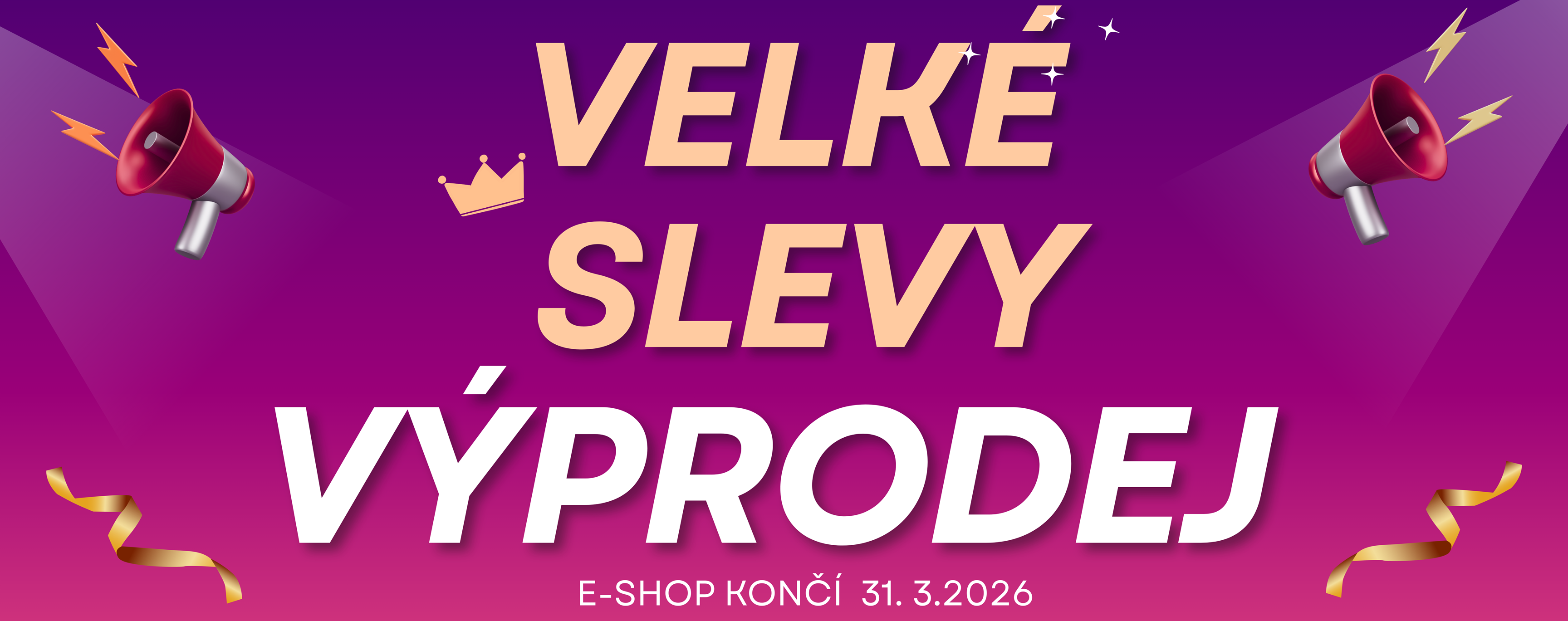 Končíme - výprodej