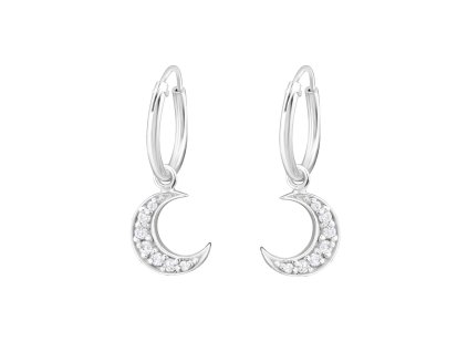 Stříbrné kroužky měsíček